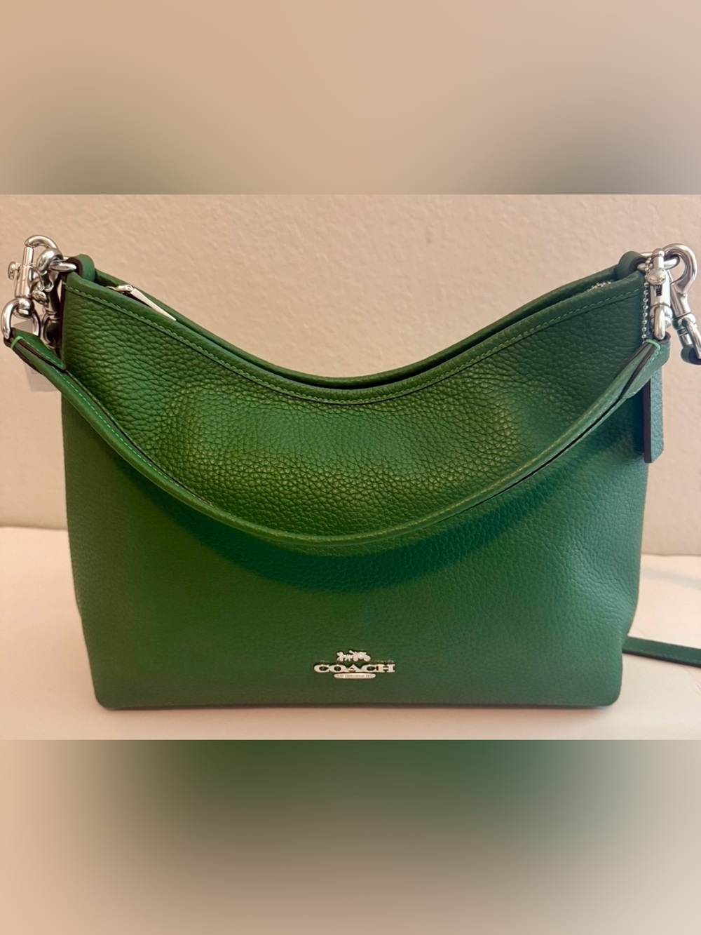 COACH Laurel Shoulder bag green shamrock NWT